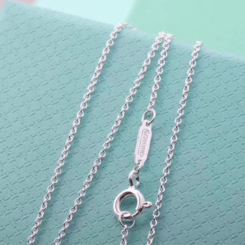 Double Heart Tag Necklace
