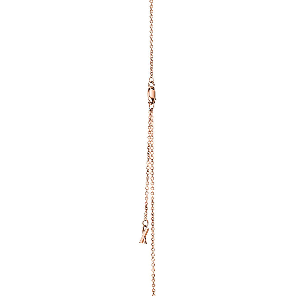 Atlas X Interlocking Circle Pendant Necklace