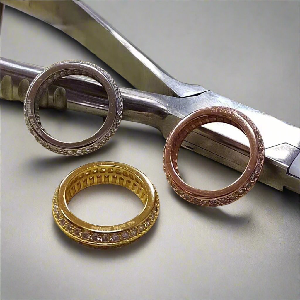 Couture Eternity Wedding Band