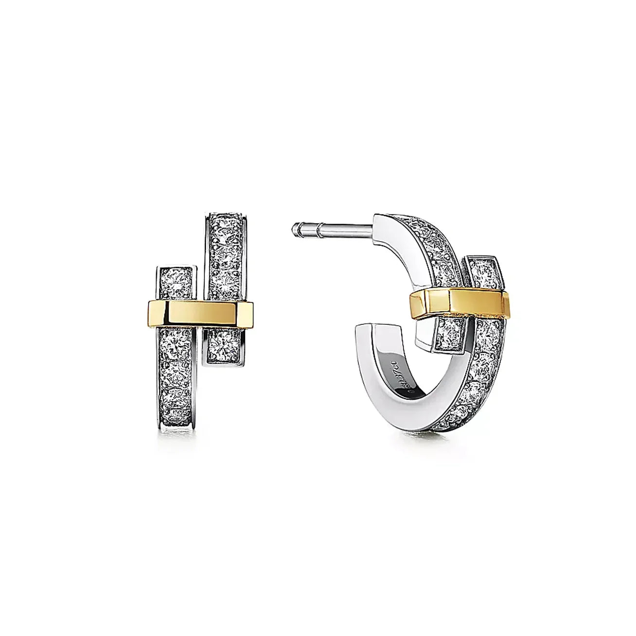 Edge Hoop Earrings